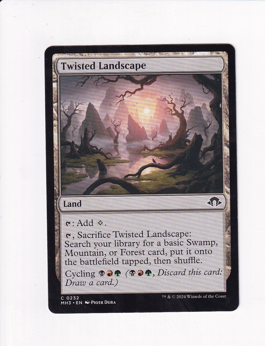 MAGIC THE GATHERING MTG MODERN HORIZONS III MH3 C TWISTED