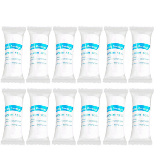 Verband Rolle Gerollt Mull Verpackung Steril Rollen Pads 4 Zoll 4,5 Yard 24 Rollen - Bild 23 von 27
