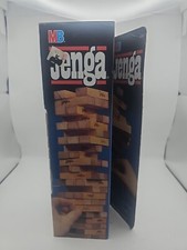 Original Vintage 1986 Jenga Game By Milton Bradley Hasbro Made In USA
