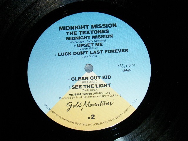 【3タイトルセット】missionアナログレコード THE TEXTONES Japan 1985 VIL-6149 NM LP+Obi MIDNIGHT MISSION | eBay