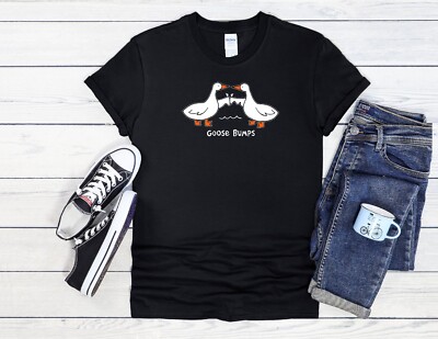 Goose Bumps Silly Goose Fun Cool Herren Damen Unisex T-Shirt Hoodie Baseball 3820