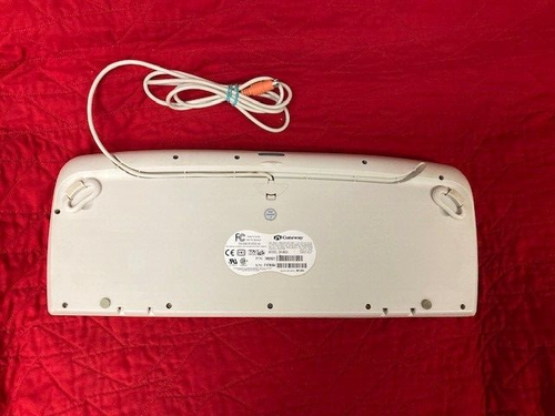 Vintage Gateway SK-9920 PS/2 Multimedia Keyboard k4, Tested / Working - Picture 2 of 4
