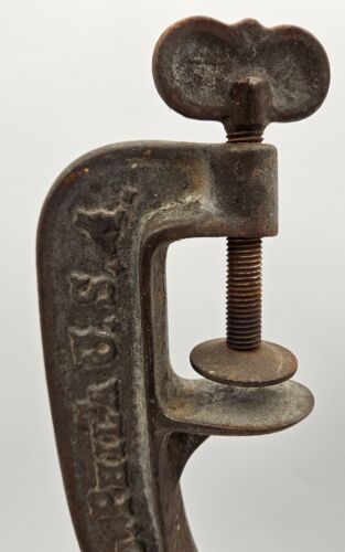 Vtg Enterprise Mfg Cherry Stoner Pitter No. 18 Philadelphia USA Table Mount - Picture 2 of 19