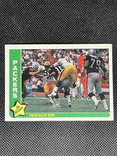 Robert Brown Green Bay Packers 1985 Fleer #27 Football Card Raw
