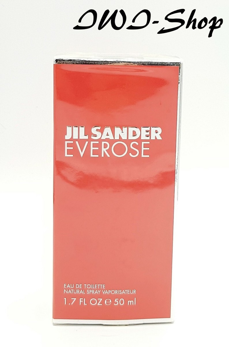 Jil Sander Everose 50 ml Eau de Toilette EdT Damen Parfum Neu