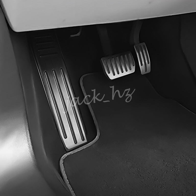 Anti-Slip Footrest Foot Rest Dead Brake Gas Pedal Pad Cover For Tesla Model S X
