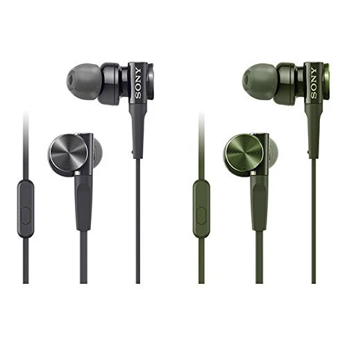 Sony Earphone Heavy Bass Model MDR XB75AP In ear type with remote