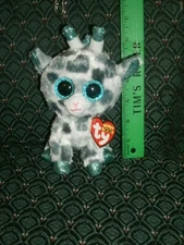 Ty Boo GIA (GIRAFFE) 6" Mint/Mint tag *RARE* CLAIRE's Exclusive *2018* DOB:11/9