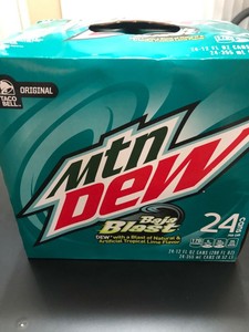 Fresh Mountain Dew Baja Blast 24 Pack (12oz Cans) Expires ...