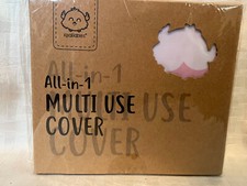 KeaBabies All-in-1 Multi Use Cover Nursing Cart Hammock Stroller Sun Cover Pink