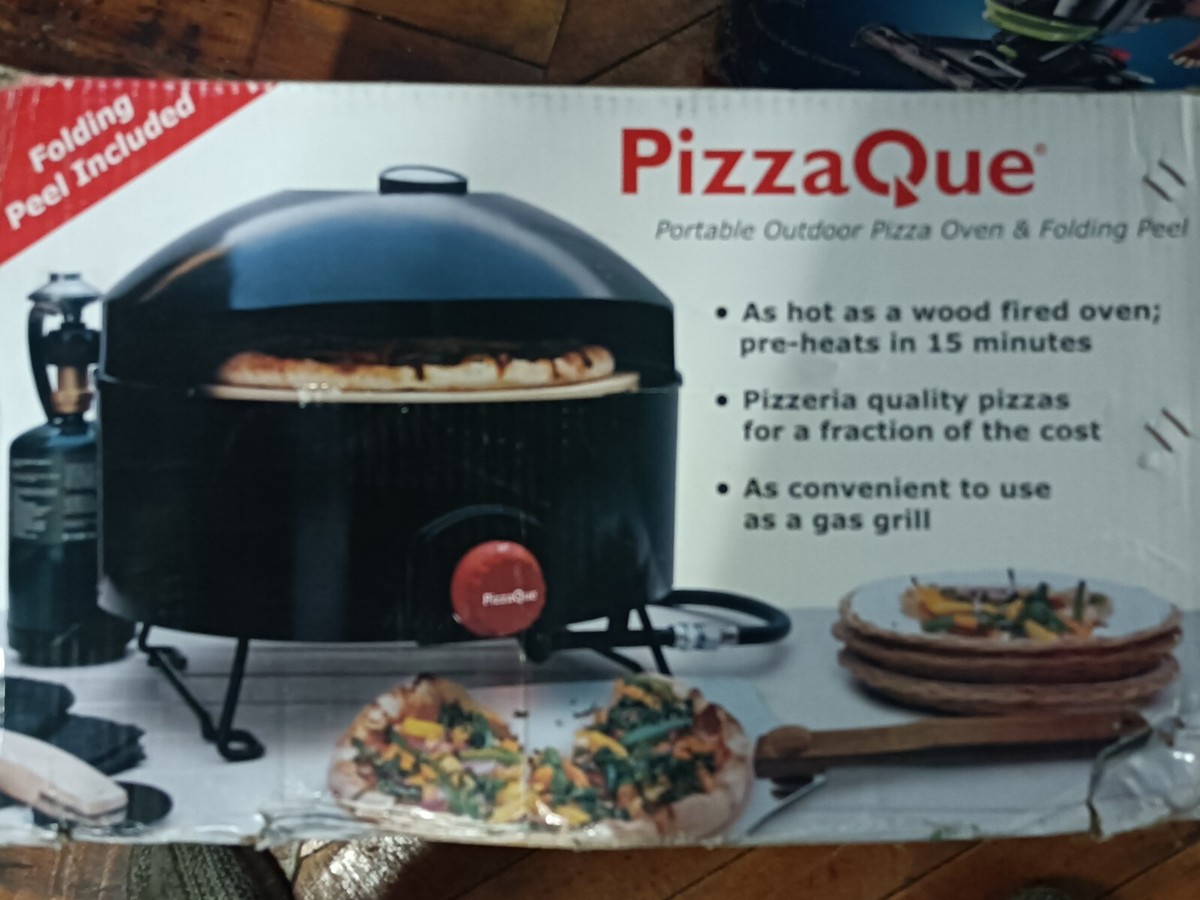 ⚡️Pizzacraft PizzaQue Portable Pizza Oven 🆕 Distressed Box