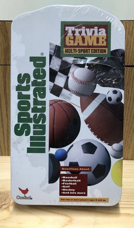 Sports Illustrated Trivia Game Multi-Sport Edition 2003 Sealed New In Tin. 