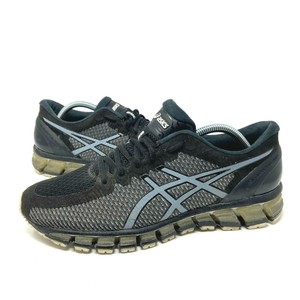 Asics Gel Quantum 360 Running Shoes Men's Size 9 Black Gray Silver T6G1N |  eBay