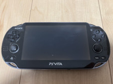 PlayStation PS Vita Console Crystal Black PCH-1100 Black OLED Console