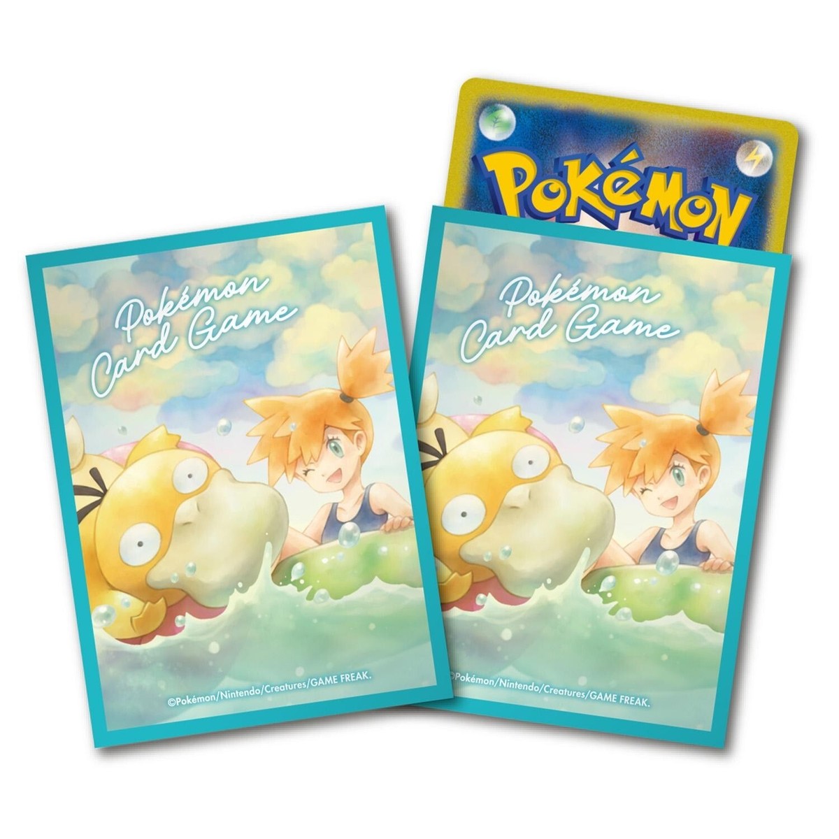 Pokemon Card Game Misty & Psyduck Deck Case Sleeve Set Supply
