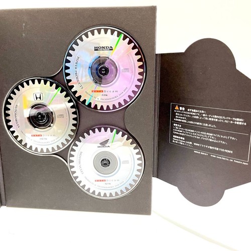 Honda DATA Dream Products & Technologies 1948-1998 3-CD-ROM set 2022 USED/MINT - 第 5/15 張圖片