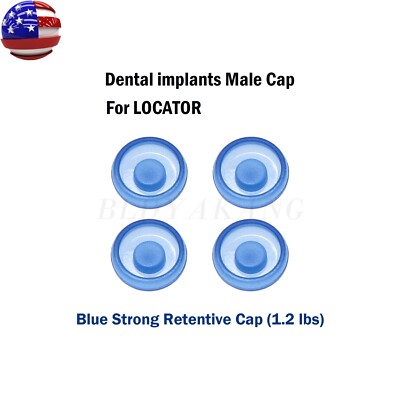 US Dental implants Replacement Male Caps Metal Housing 1.2 lbs 2.4 lbs