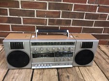 Vintage GE 3-5263B AM/FM Stereo Radio Cassette Play/Recorder Boombox
