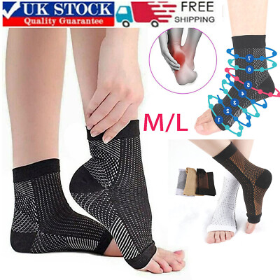 Medical Compression Socks Foot Sleeve Planter Fasciitis Ankle Support  PainRelief UK
