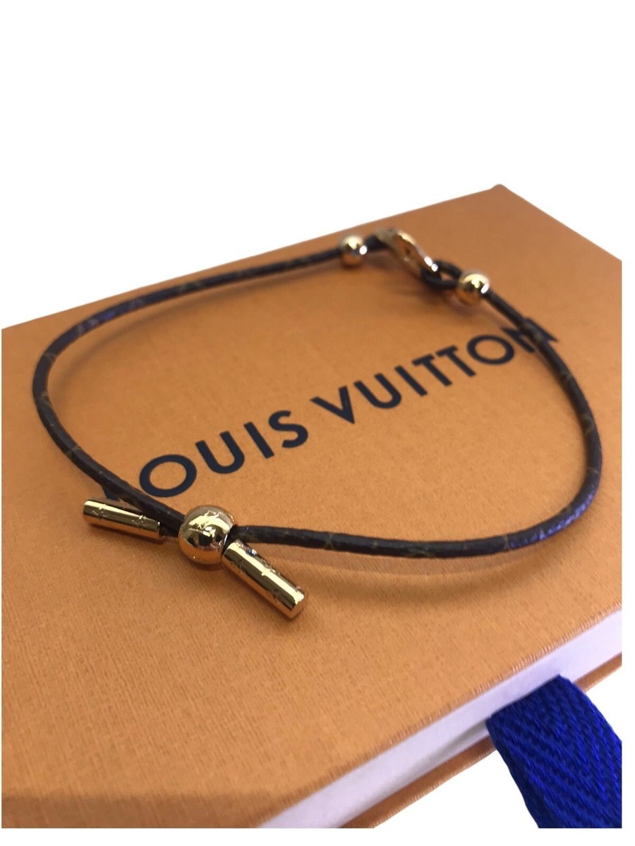 Louis Vuitton fall in love Bracelet M8024A Gold Brown Heart