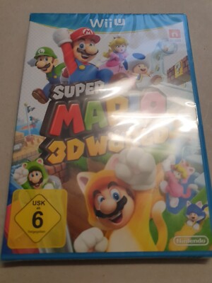 Super Mario 3D World (Nintendo Wii U, 2013) In Folie