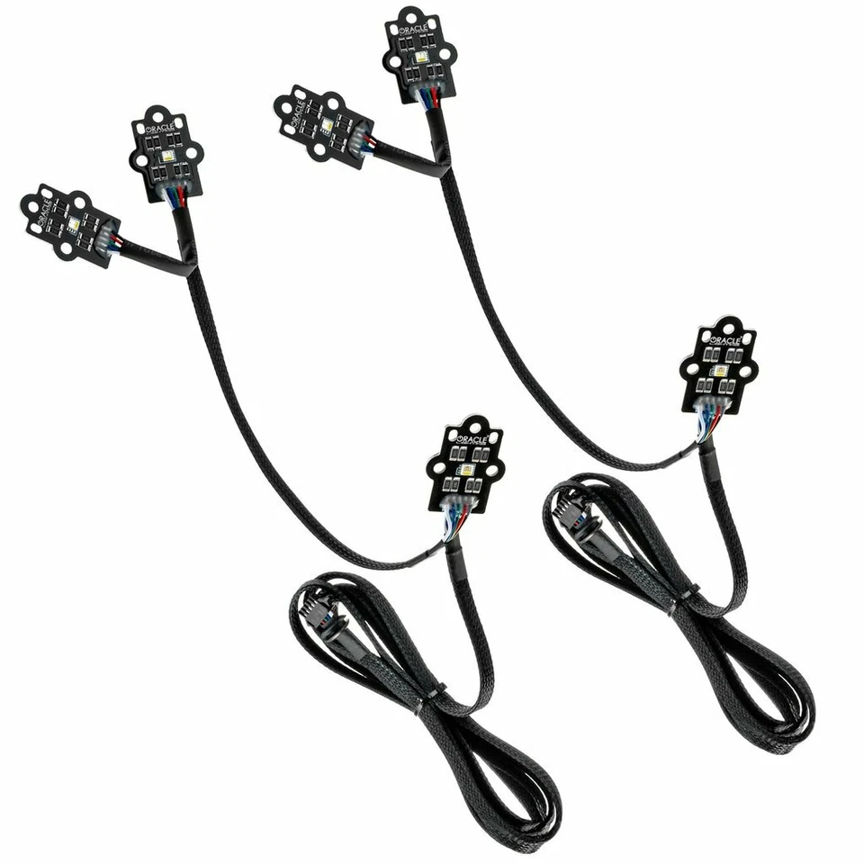 Oracle Lighting 20-23 se adapta a GMC Sierra 2500 3500HD faros Drl actualización 1451-334 Foto 3 de 4