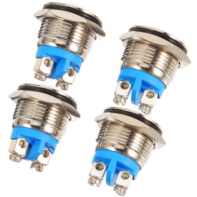 4Pcs For Home Doorbell Button Replacement Push Button For Door Push Home Door