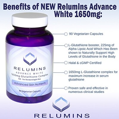 relumins advanced white 1650mg glutathione complex ❤Relumins Advance White 1650mg Glutathione Complex W/Free Relumins Vit C -  Sale$