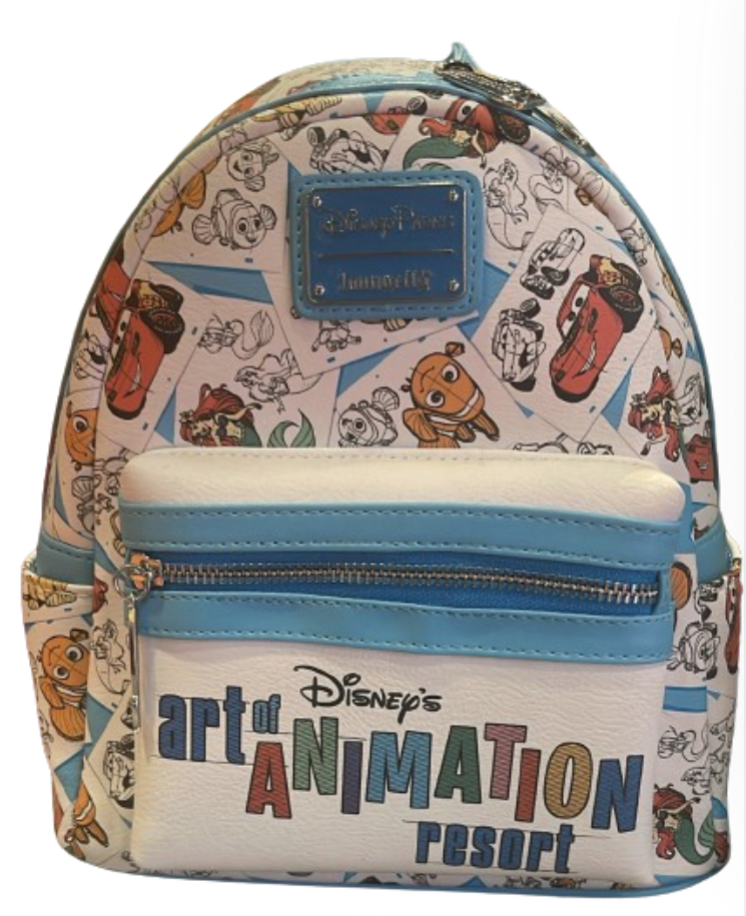 Disney Parks Art of Animation Resort Loungefly Mini Backpack 