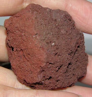 #18  1 3/4 in USA 100% Natural Volcano Rough Raw Red Lava Rock Specimen 45.00mm