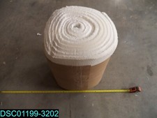 Ceramic fiber blanket 2300 F , 25' x 24" x 1"