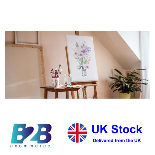 2PCS Artist Plain Blank White Canvas Large Small Painting Sketching Artist Board - Picture 5 of 6