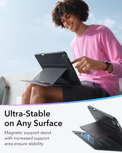 for Ipad Air 13 Inch Case M3/M2 (2025/2024), Vertical Stand Cover, Multi Stand A - Picture 5 of 12