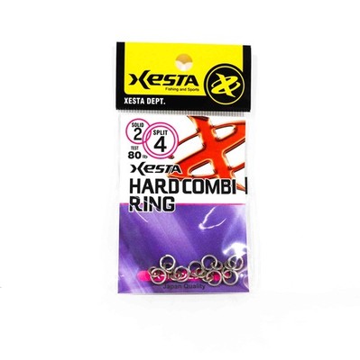 Xesta Hard Combi Ring Size 2-4 80lb , 8 Pieces (5911)