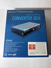 Digital Stream Dolby DTV Digital Converter Box DTX9900 No Remote