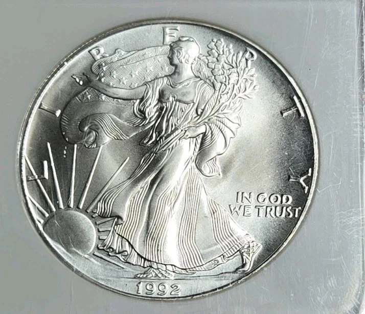 Preços baixos em American Eagle 1992 moedas de prata | eBay