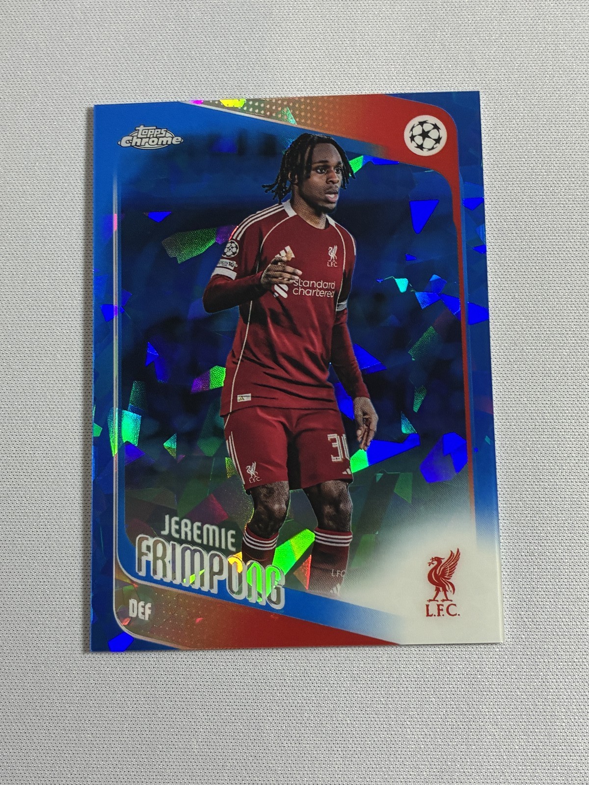 2025-26 Topps Chrome Sapphire UEFA Club Competitions Pick - Buy More & Save