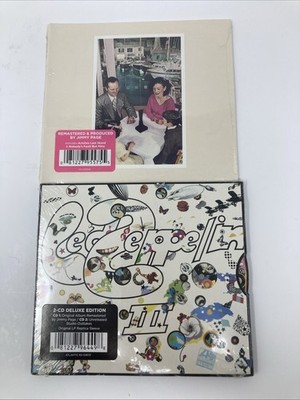 Led Zeppelin III 2 CD Deluxe Edition NEW Sealed Hype Sticker R2