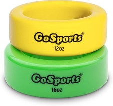 Ciężarki do kijów baseballowych i softballowych GoSports - 2-pak pączków baseballowych - 16 uncji i