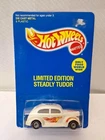 Vintage Hot Wheels Steadly Tudor White Real Riders 1993 Limited Edition 7000