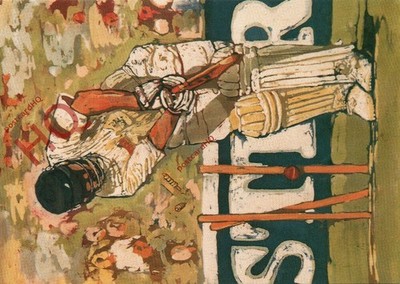 Ansichtskarte: - Rosie Robinson, 'Howzati!', Cricket