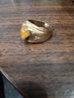 Mens Ring Size 9 Electroplated Tigereye — photo 2