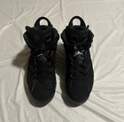 Nike Air Jordan 6 Retro Chrome Metallic Silver/Black Size 9 DX2836-001