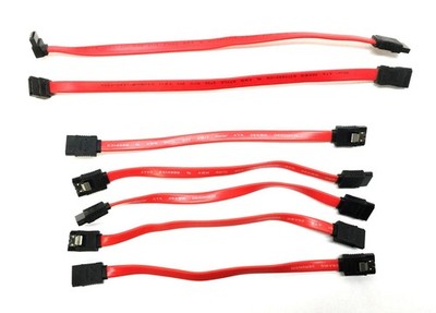 Deronxin Serial ATA 26AWG E1775865-DK (E314998) AWM HD Cable Lot [Lot of 7] USED
