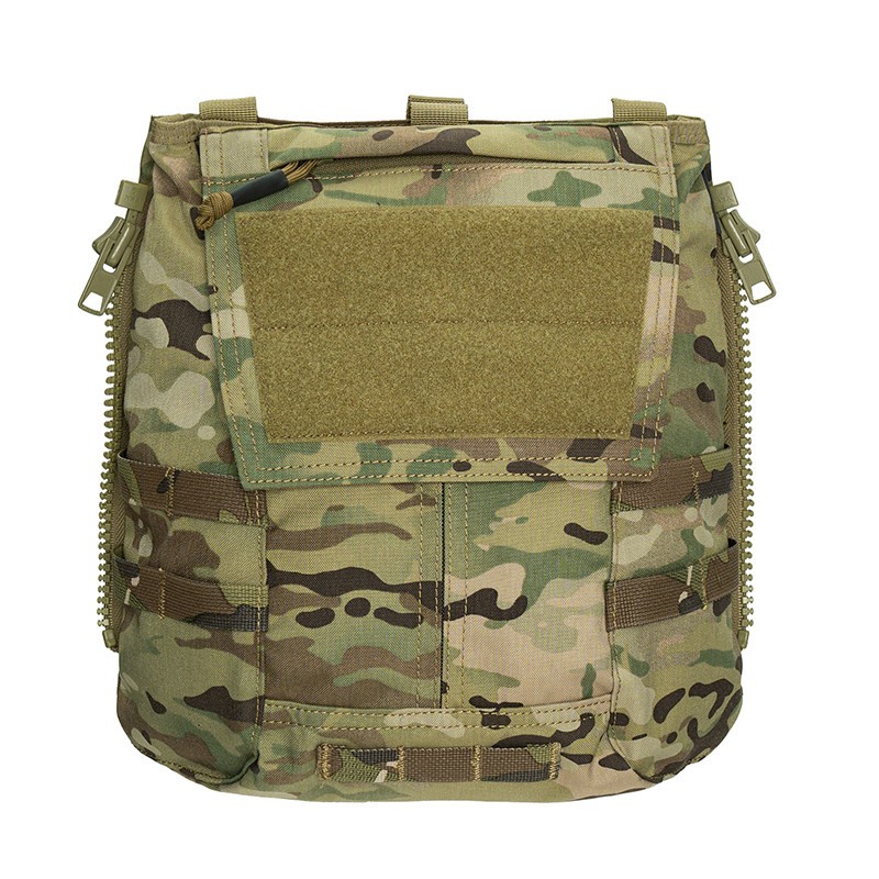 Tactical Zip-on Panel Pouch JPC2.0 CPC AVS Vest Rear Panel