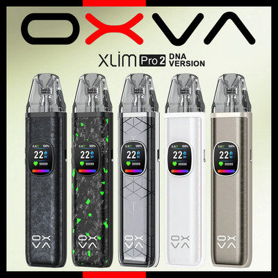 OXVA Xlim Pro 2 DNA E-Zigarette - 1300mAh 30W 2ml Xlim SS Pod - Pod-System