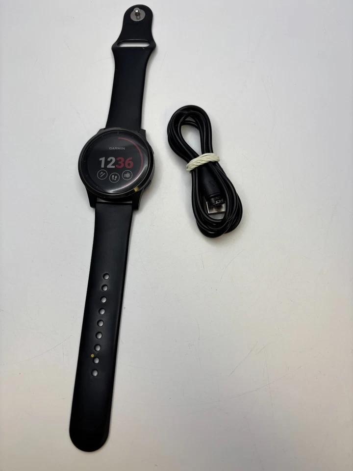 Garmin Vivoactive 4 GPS Smartwatch 45mm Black/Slate, photo 2 of 5