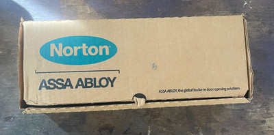 NEW Norton Assa Abloy  1601 door closer tri style 689 aluminum non hold open