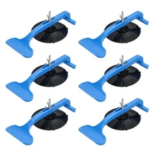 6PC Suction Cup Clamp Set Class Clamps Kit for Car Convertible Glass Windshield