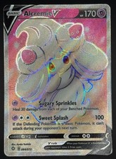 Pokemon TCG Alcremie V Full Art Shining Fates 064/072 NM